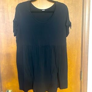 Tie sleeve Maternity Top